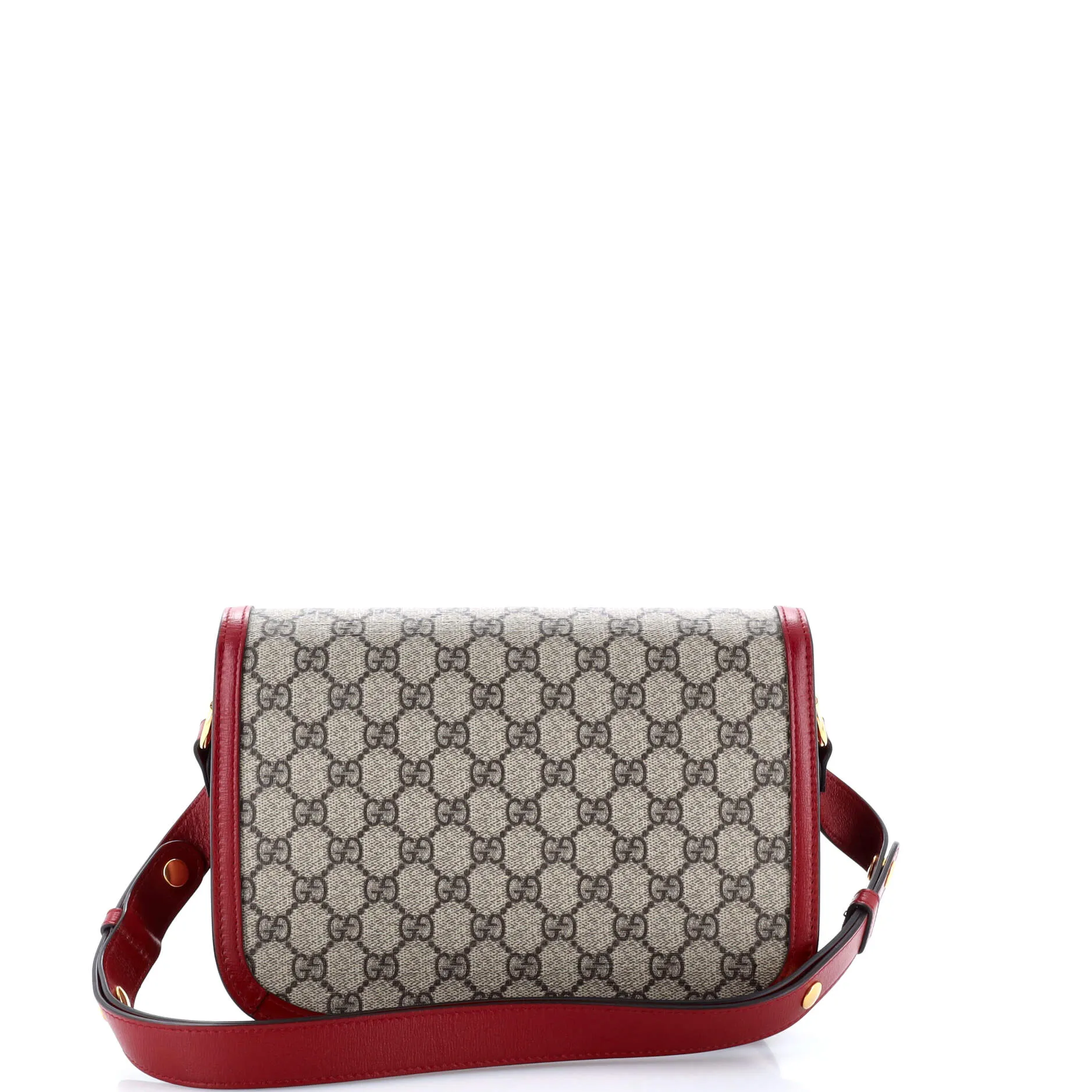 Horsebit 1955 Shoulder Bag GG Coated Canvas Small