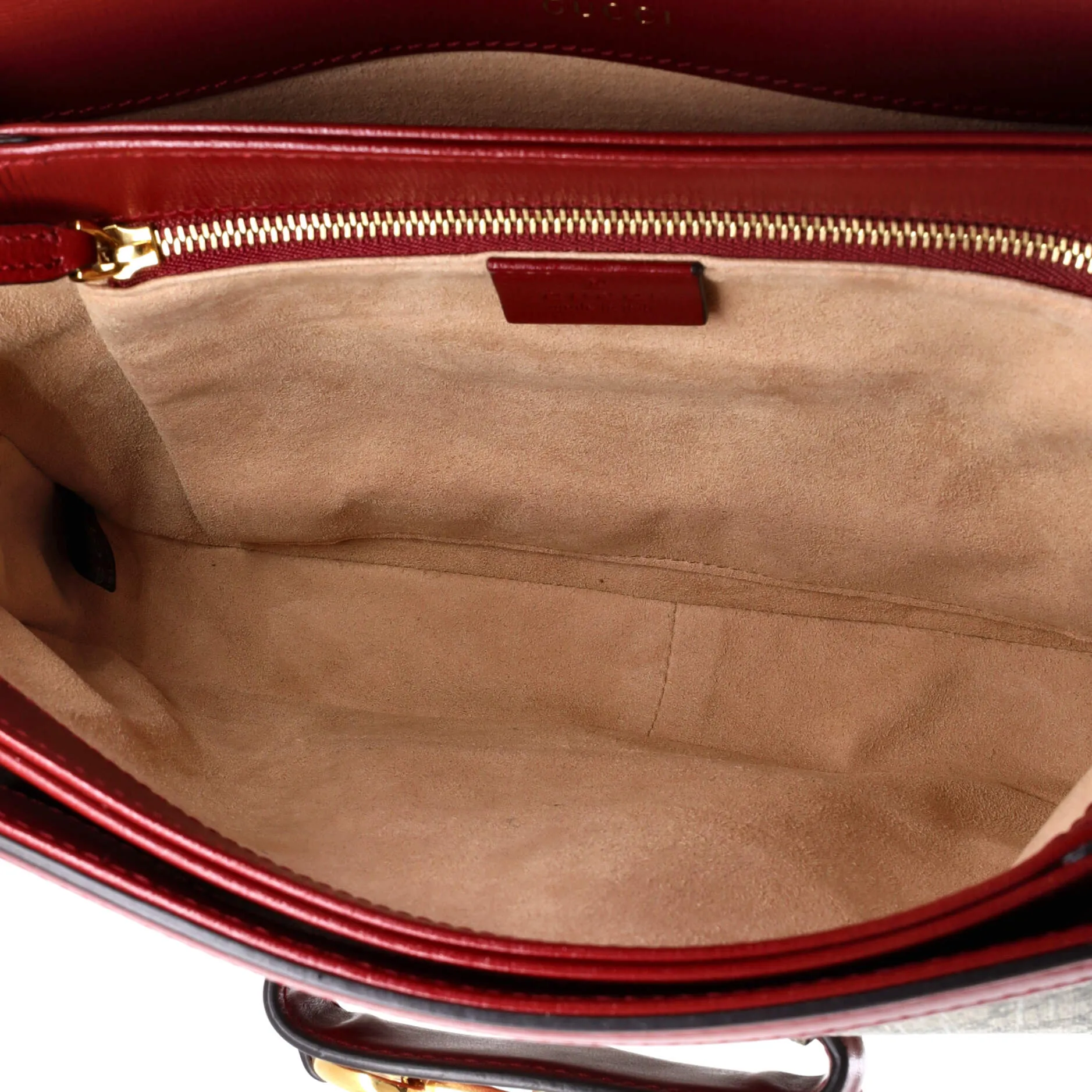 Horsebit 1955 Shoulder Bag GG Coated Canvas Small