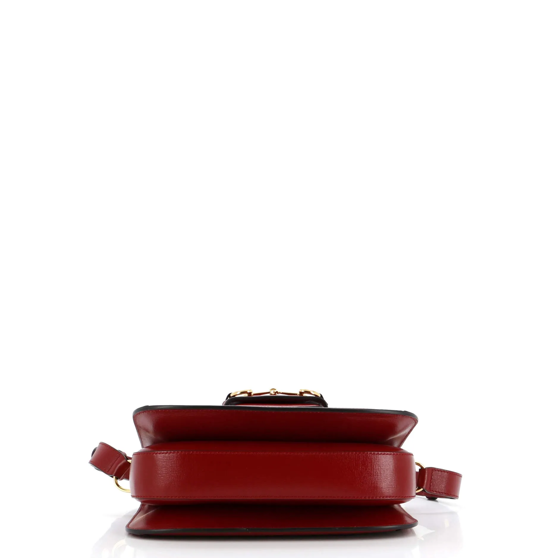 Horsebit 1955 Shoulder Bag GG Coated Canvas with Leather Small
