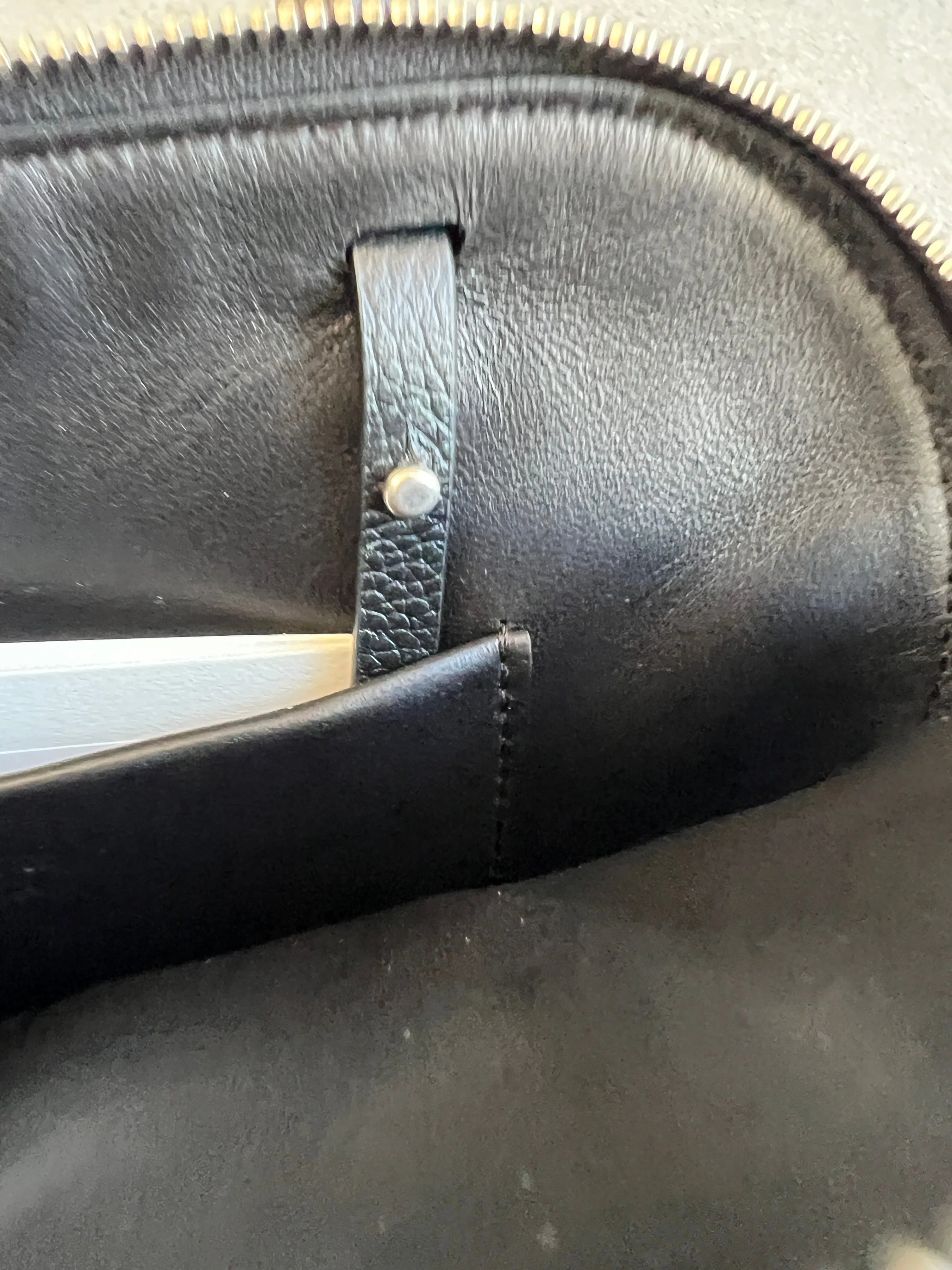 Ingrid Tote, Grained Black
