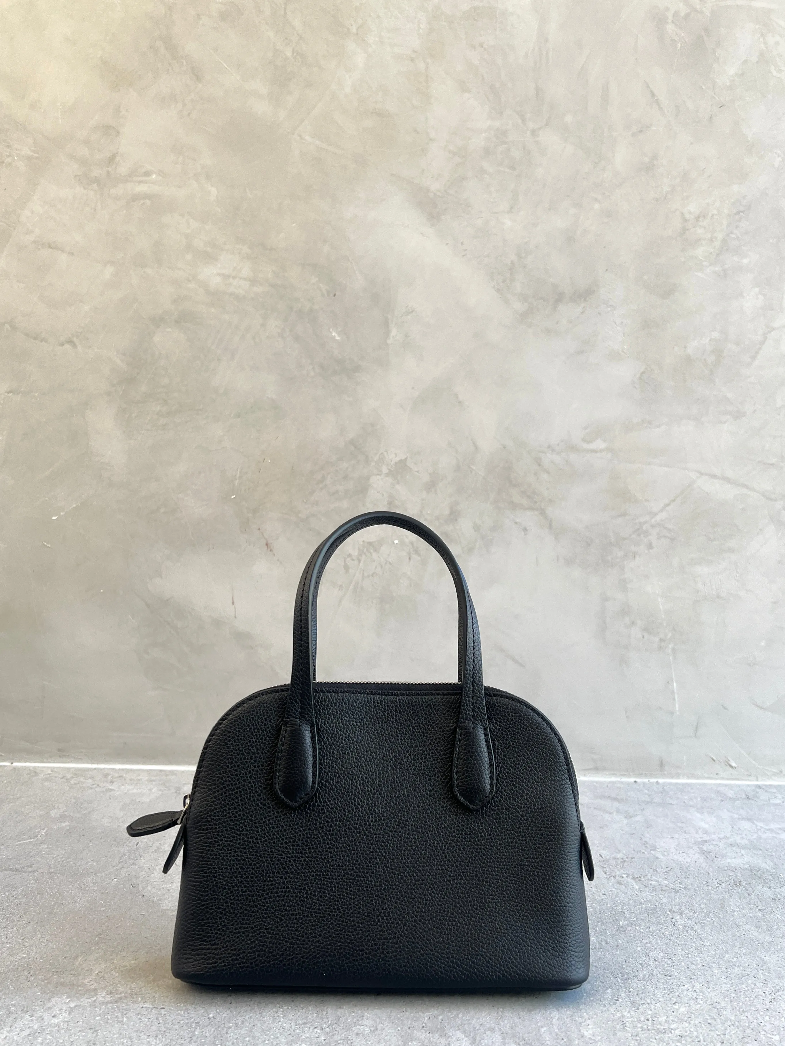 Ingrid Tote, Grained Black