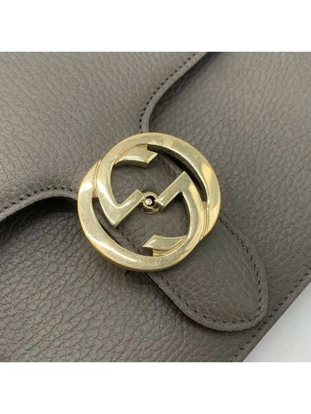 Interlocking medium shoulder bag 510303