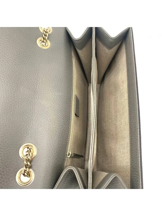 Interlocking medium shoulder bag 510303