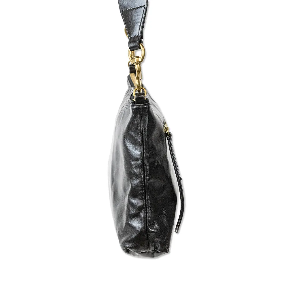 Isabel Marant Black Leather Shoulder Bag