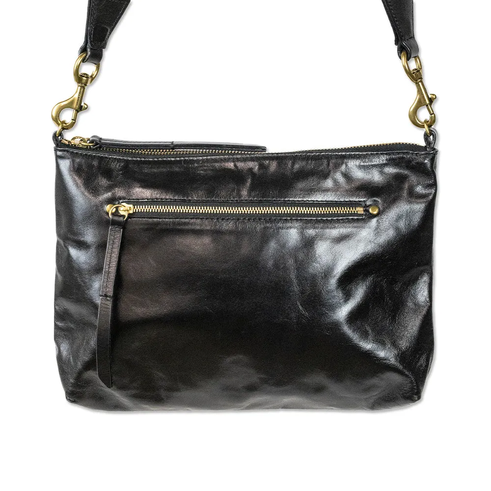 Isabel Marant Black Leather Shoulder Bag