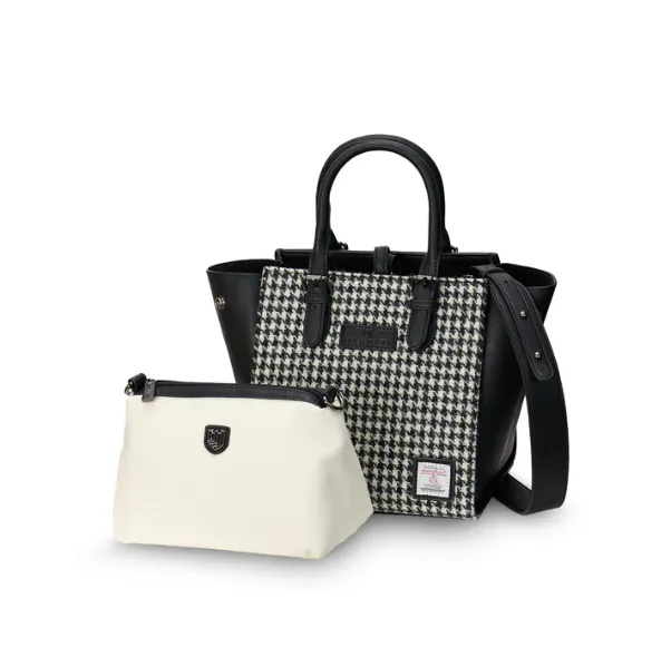 Islander Medium Caillie Tote with Harris Tweed