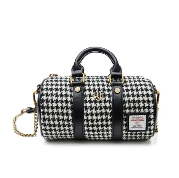 Islander Mini Duffel Bag with Harris Tweed