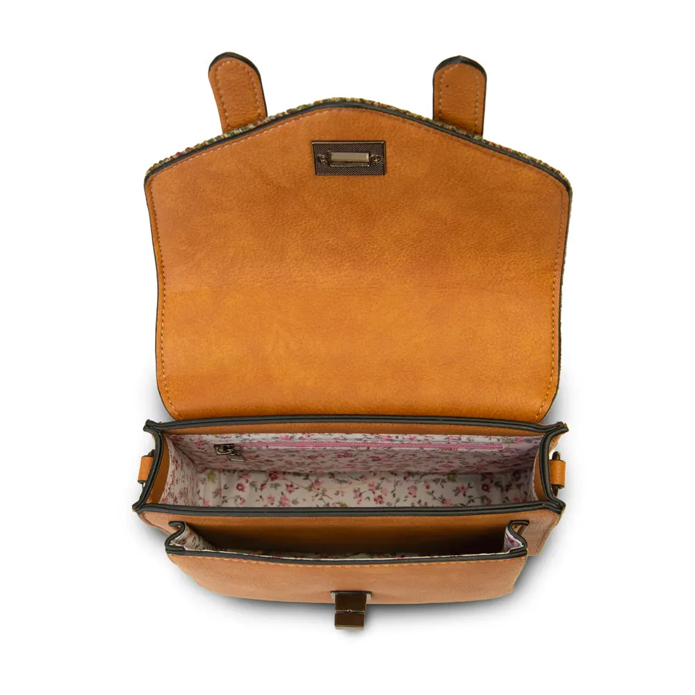 Islander Tartan Baby Satchel with Harris Tweed