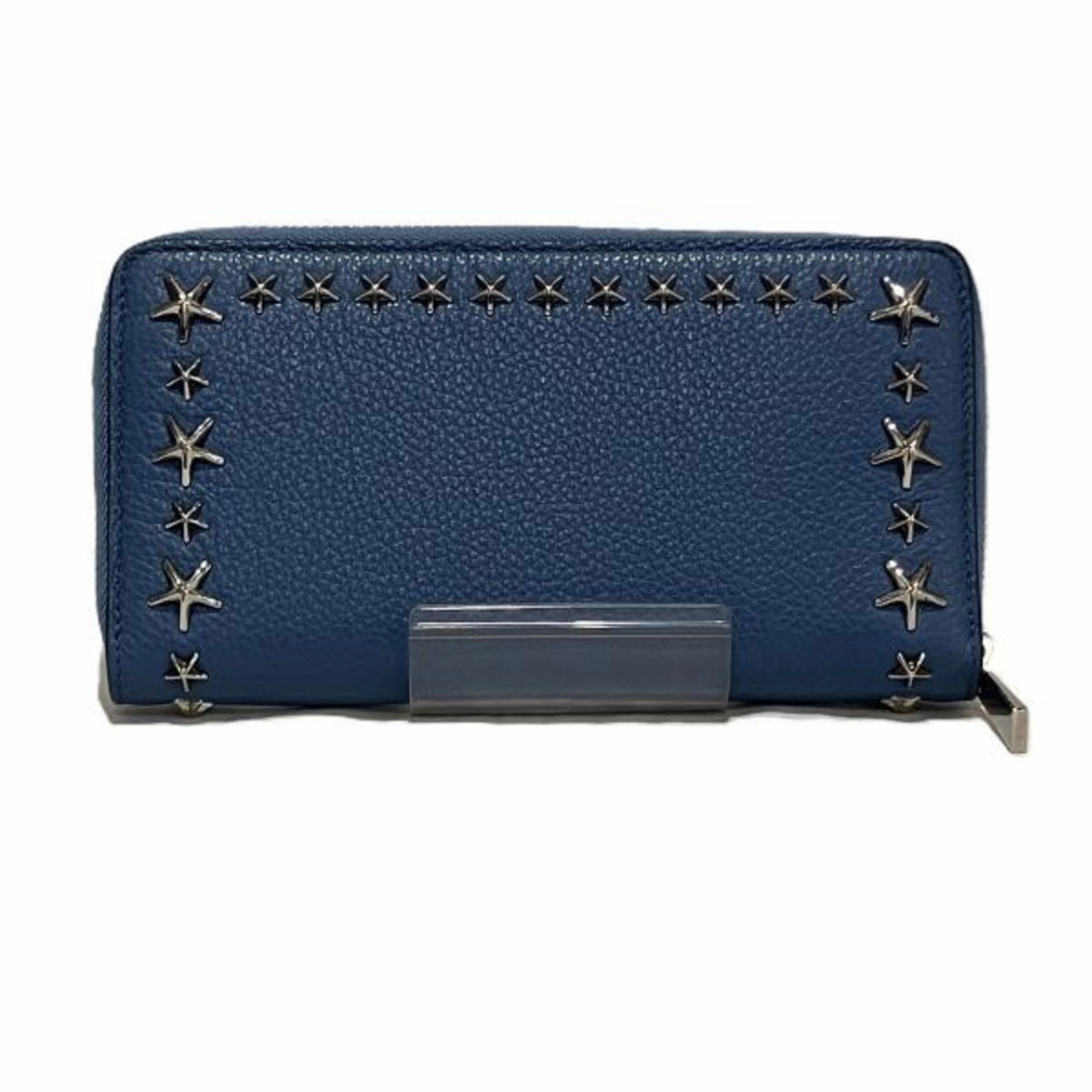 Jimmy Choo Leather Long Wallet (Bi-Fold) (Pre-Owned)
