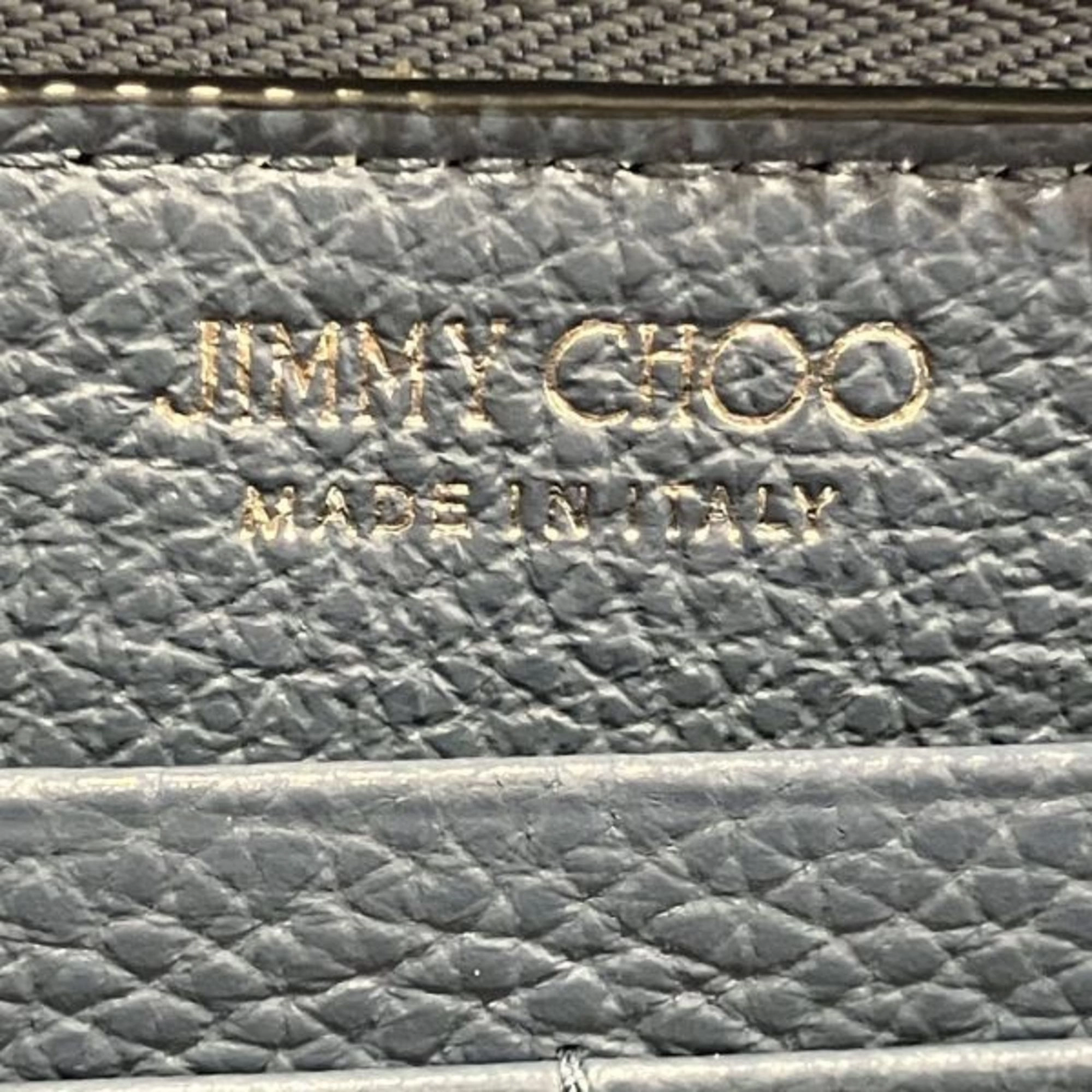 Jimmy Choo Leather Long Wallet (Bi-Fold) (Pre-Owned)