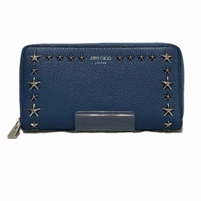 Jimmy Choo Leather Long Wallet (Bi-Fold) (Pre-Owned)