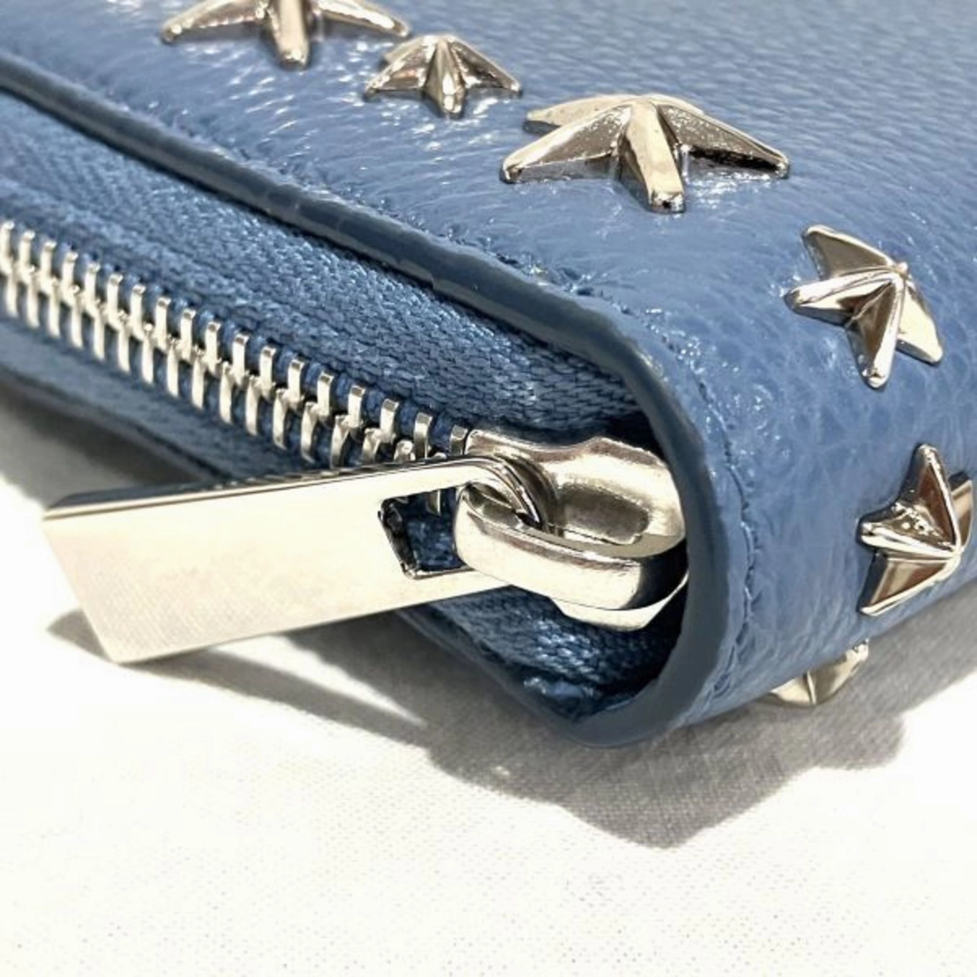 Jimmy Choo Leather Long Wallet (Bi-Fold) (Pre-Owned)