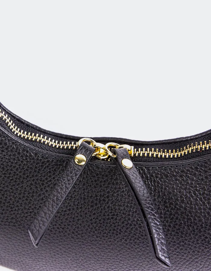 Josette Black Leather