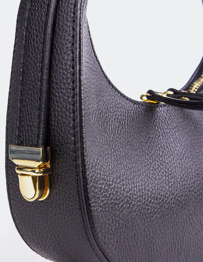 Josette Black Leather