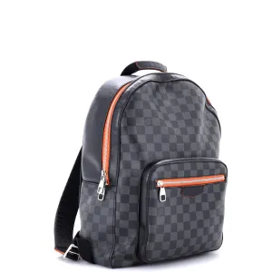 Josh Backpack Damier Graphite