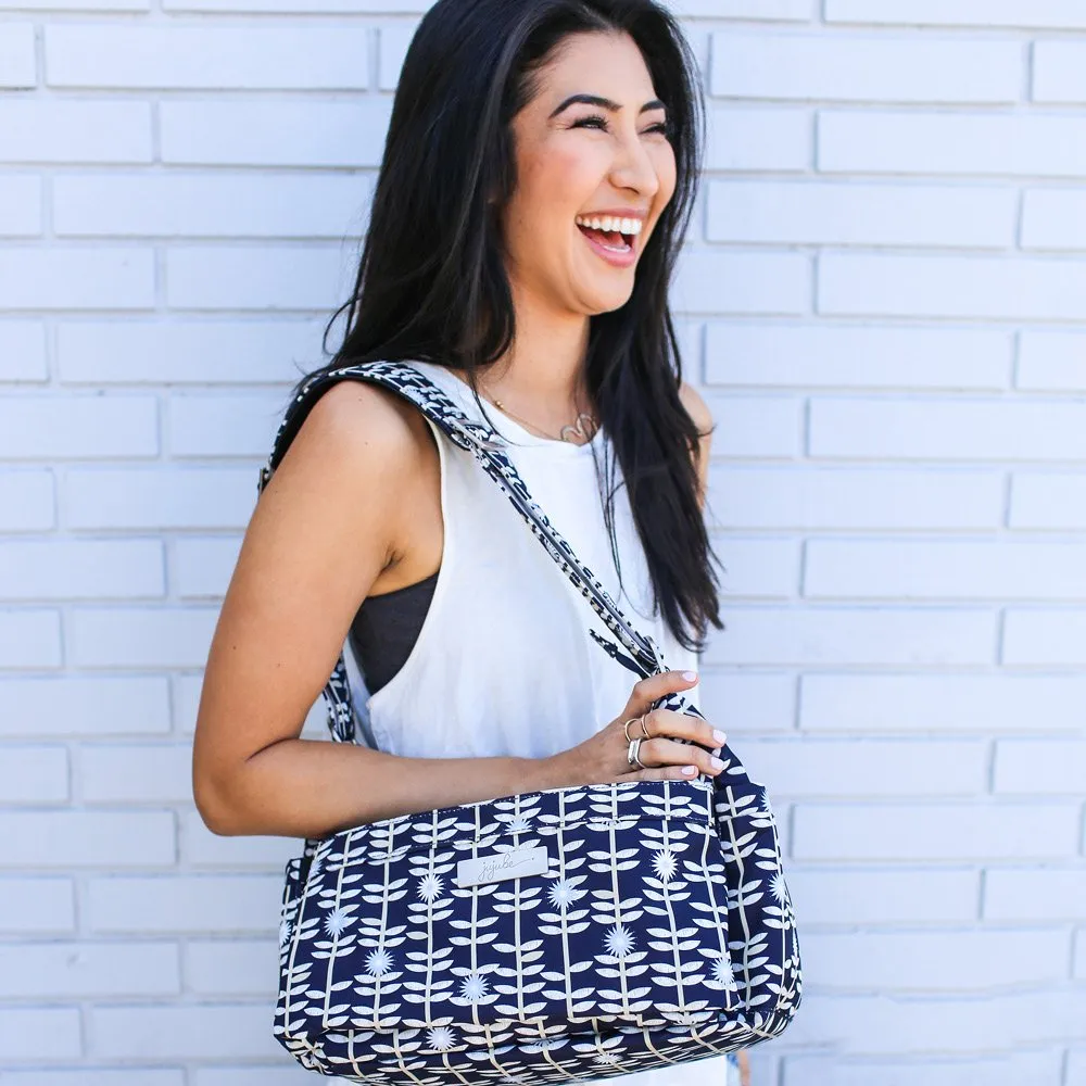 Ju-Ju-Be Classic Collection Hobobe Purse Diaper Bag Dandy Lines
