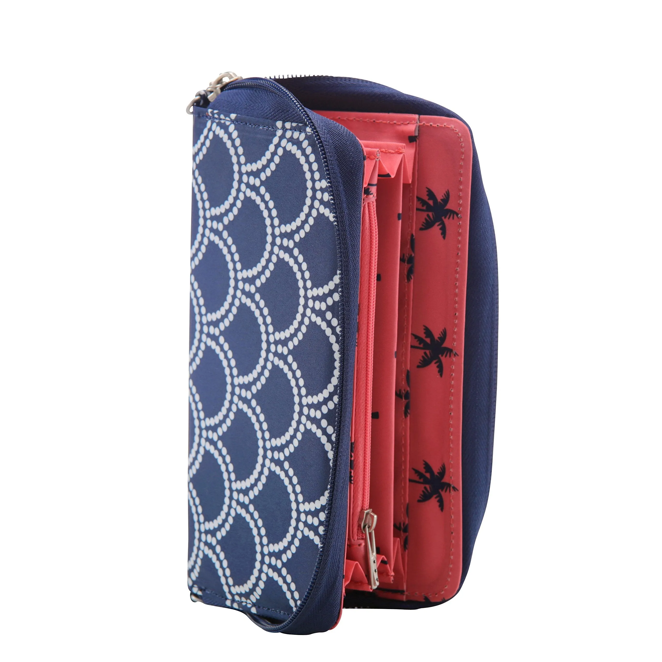 Ju-Ju-Be Costal Collection Be Spendy Zip-Around Wallet Coney Island