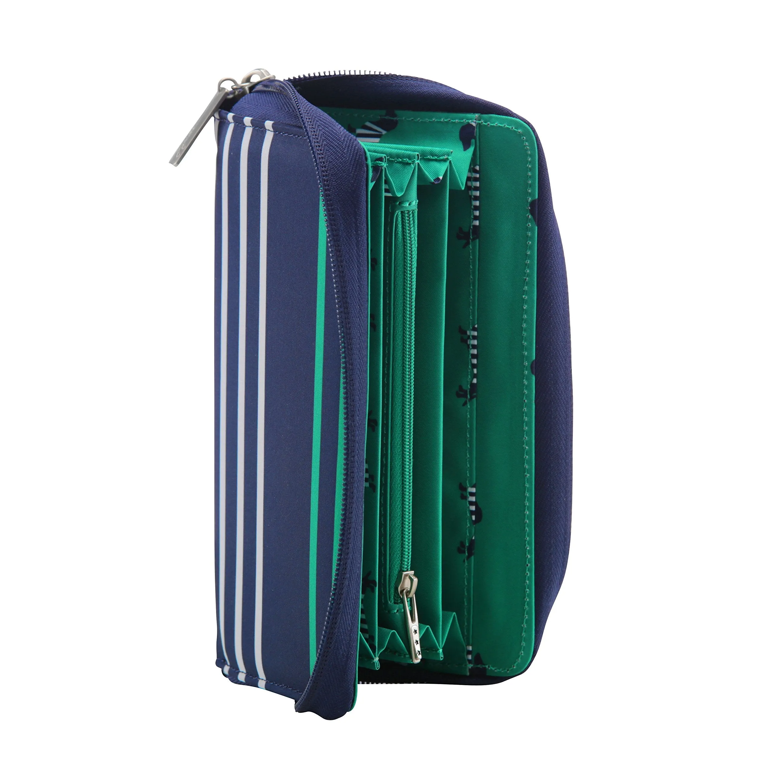 Ju-Ju-Be Costal Collection Be Spendy Zip-Around Wallet Coney Island