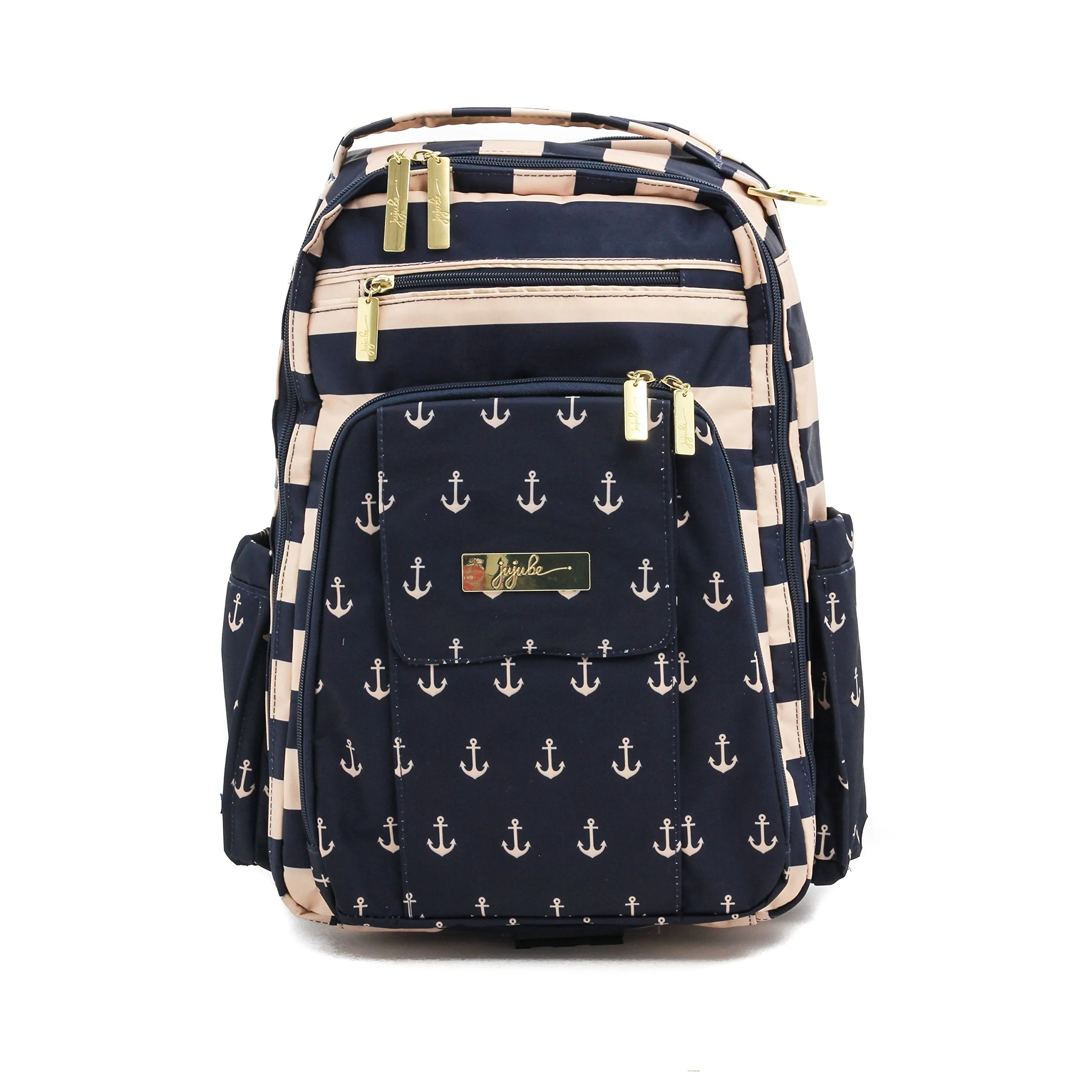 Ju-Ju-Be Legacy Nautical Collection Be Right Back Backpack Diaper Bag The Admiral
