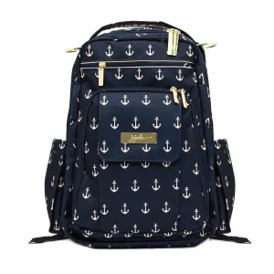 Ju-Ju-Be Legacy Nautical Collection Be Right Back Backpack Diaper Bag The Admiral