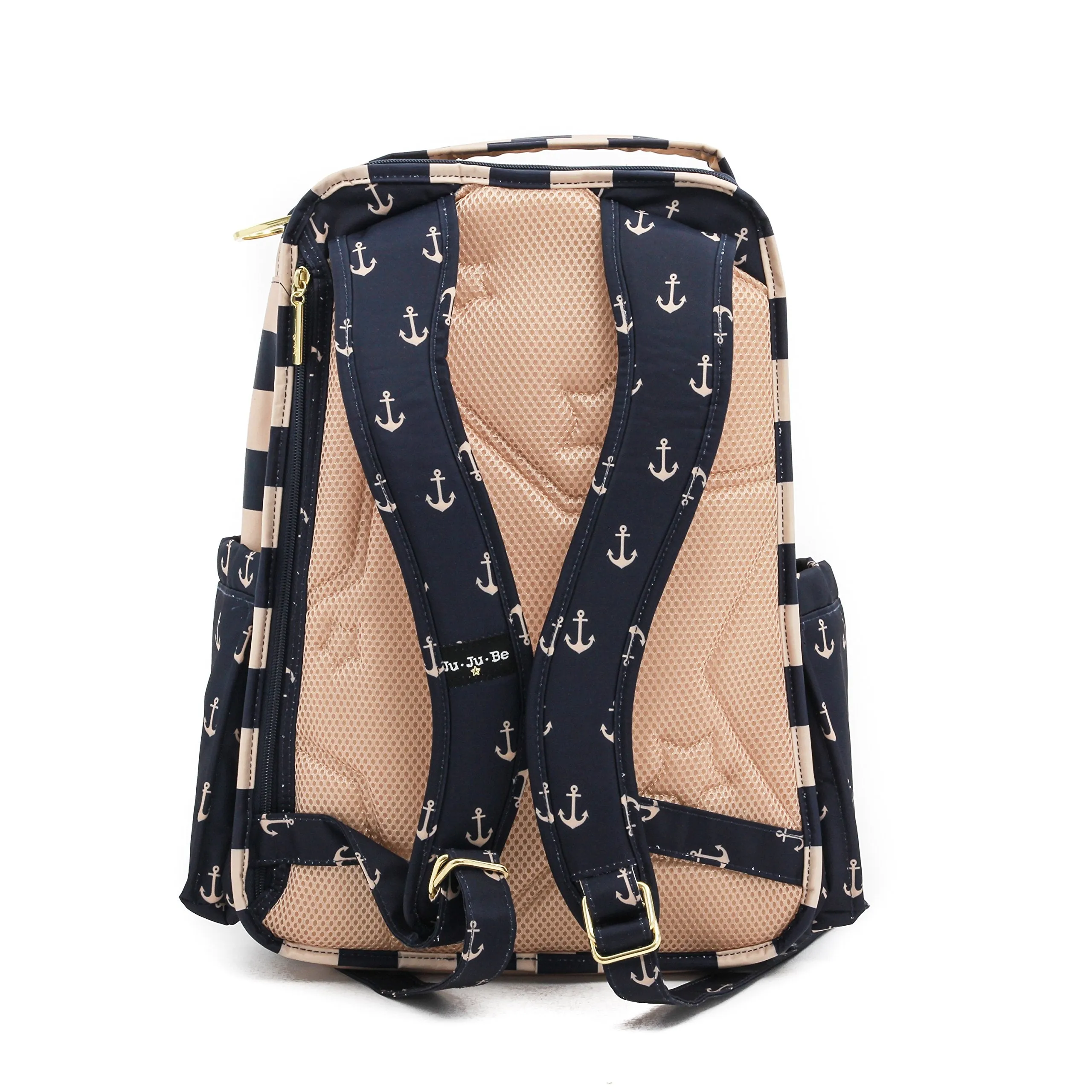 Ju-Ju-Be Legacy Nautical Collection Be Right Back Backpack Diaper Bag The Admiral