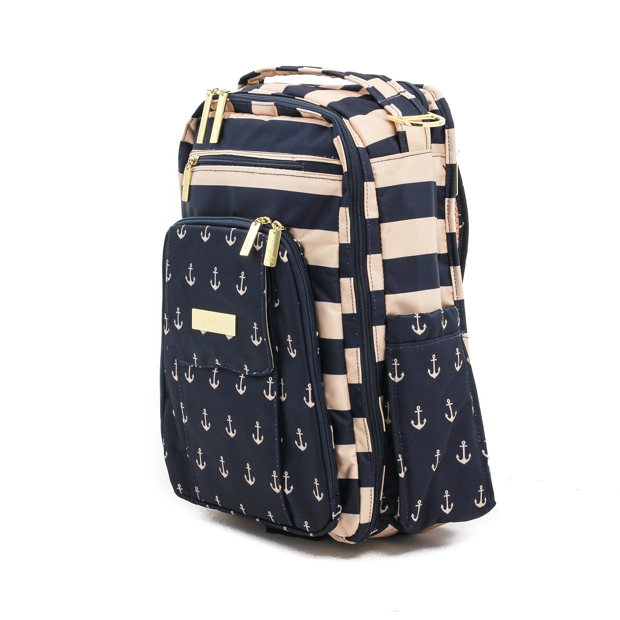 Ju-Ju-Be Legacy Nautical Collection Be Right Back Backpack Diaper Bag The Admiral