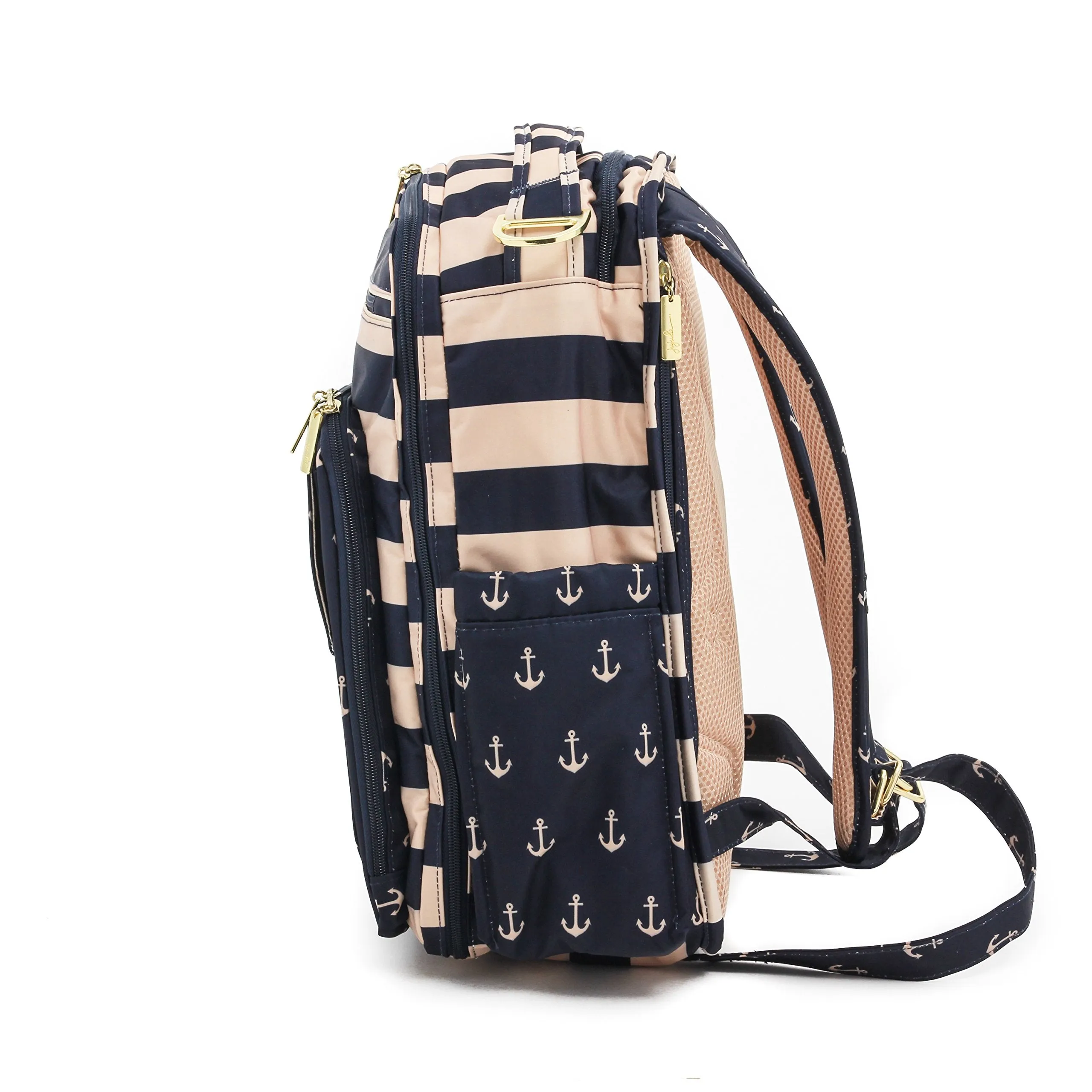 Ju-Ju-Be Legacy Nautical Collection Be Right Back Backpack Diaper Bag The Admiral