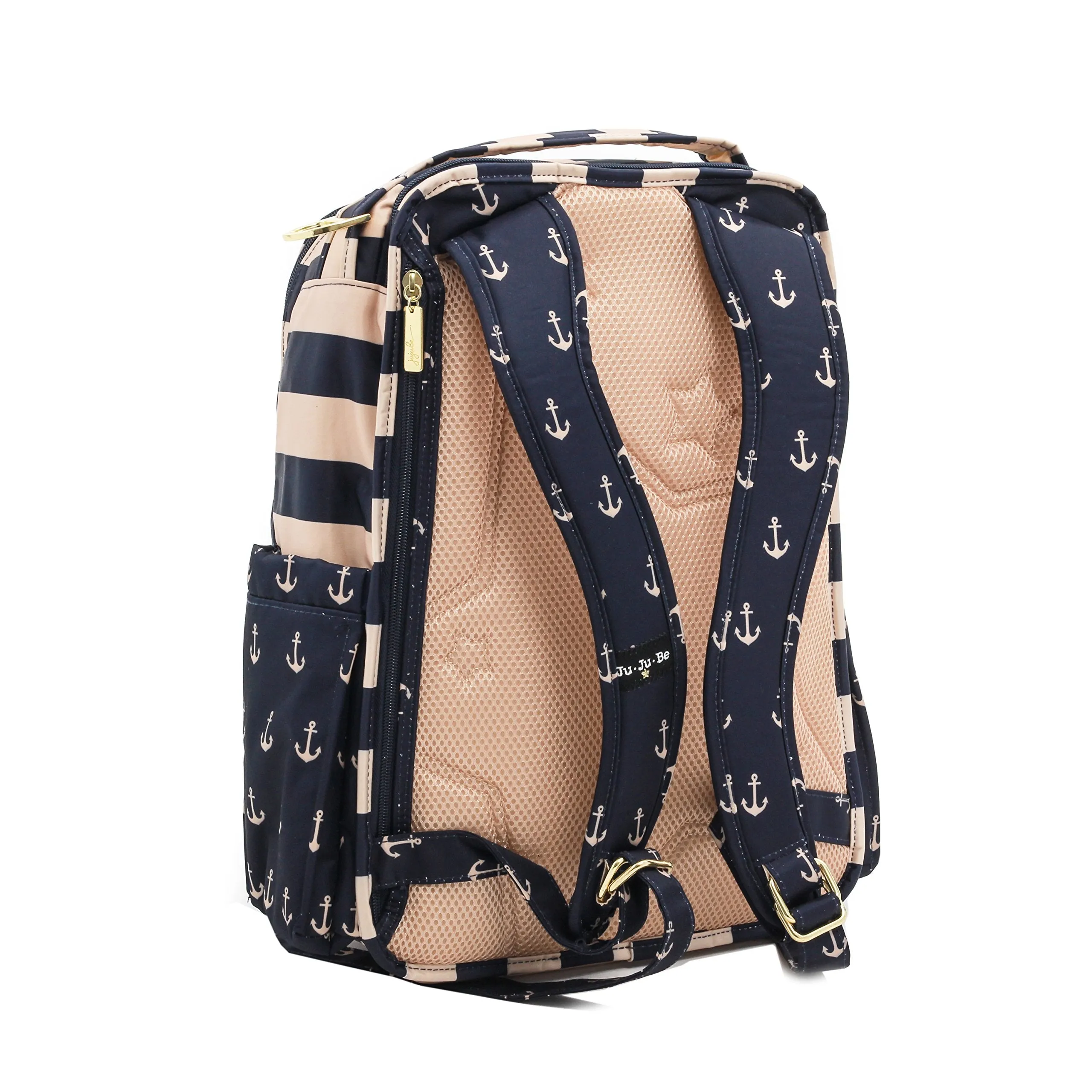 Ju-Ju-Be Legacy Nautical Collection Be Right Back Backpack Diaper Bag The Admiral