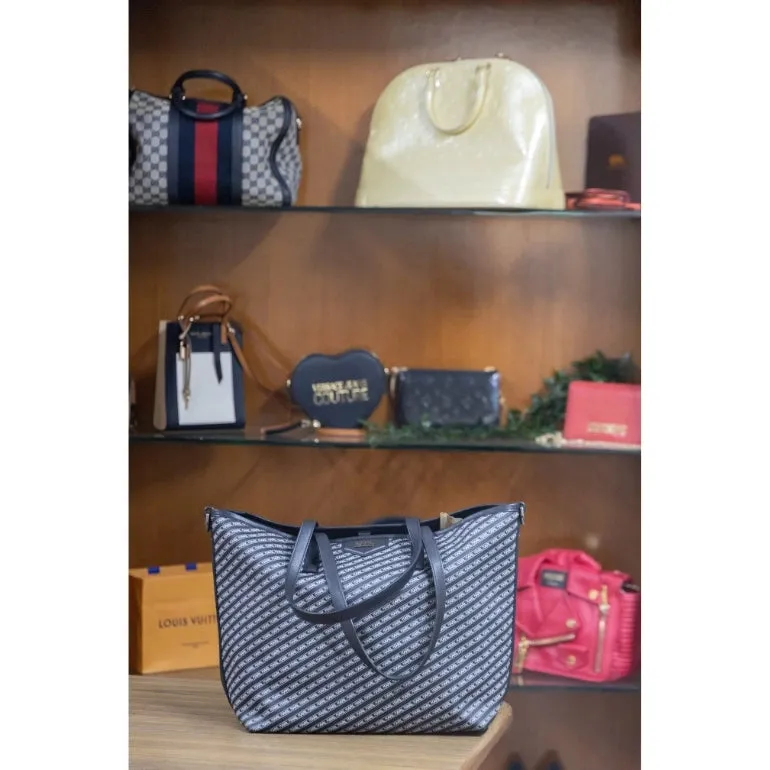 Karl Lagerfeld For Cover Story Monogram Tote