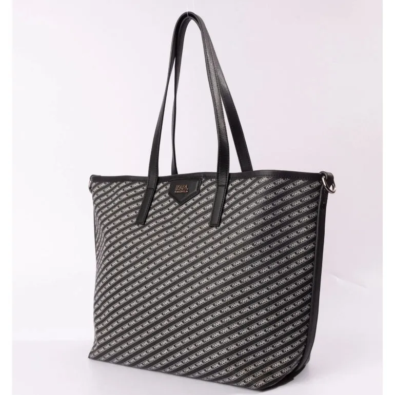 Karl Lagerfeld For Cover Story Monogram Tote