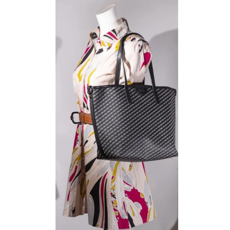 Karl Lagerfeld For Cover Story Monogram Tote