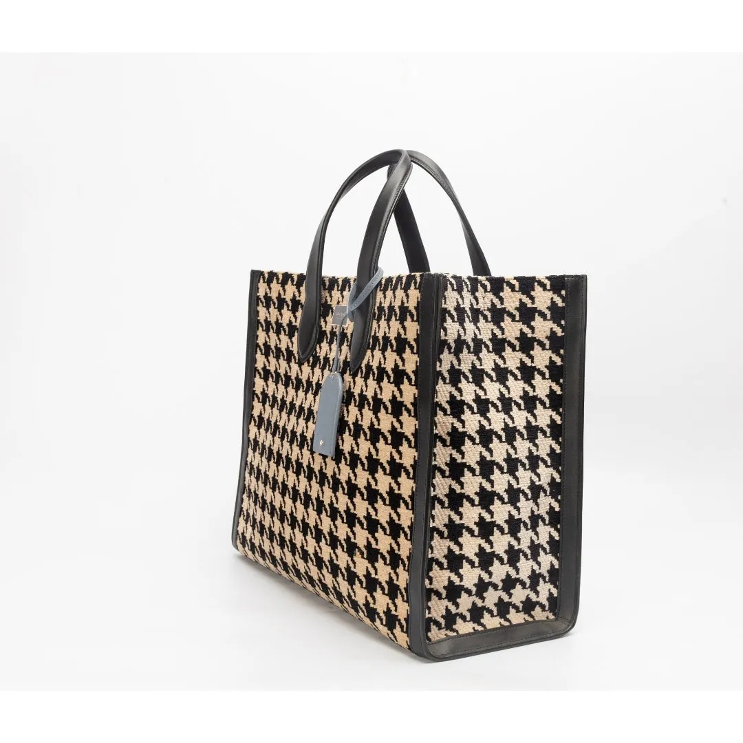 Kate Spade Black Multi Manhattan Large Tote