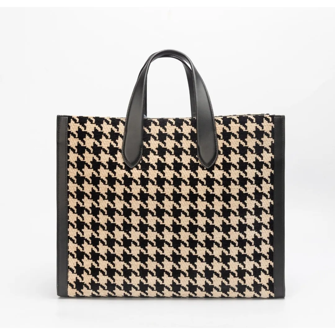 Kate Spade Black Multi Manhattan Large Tote