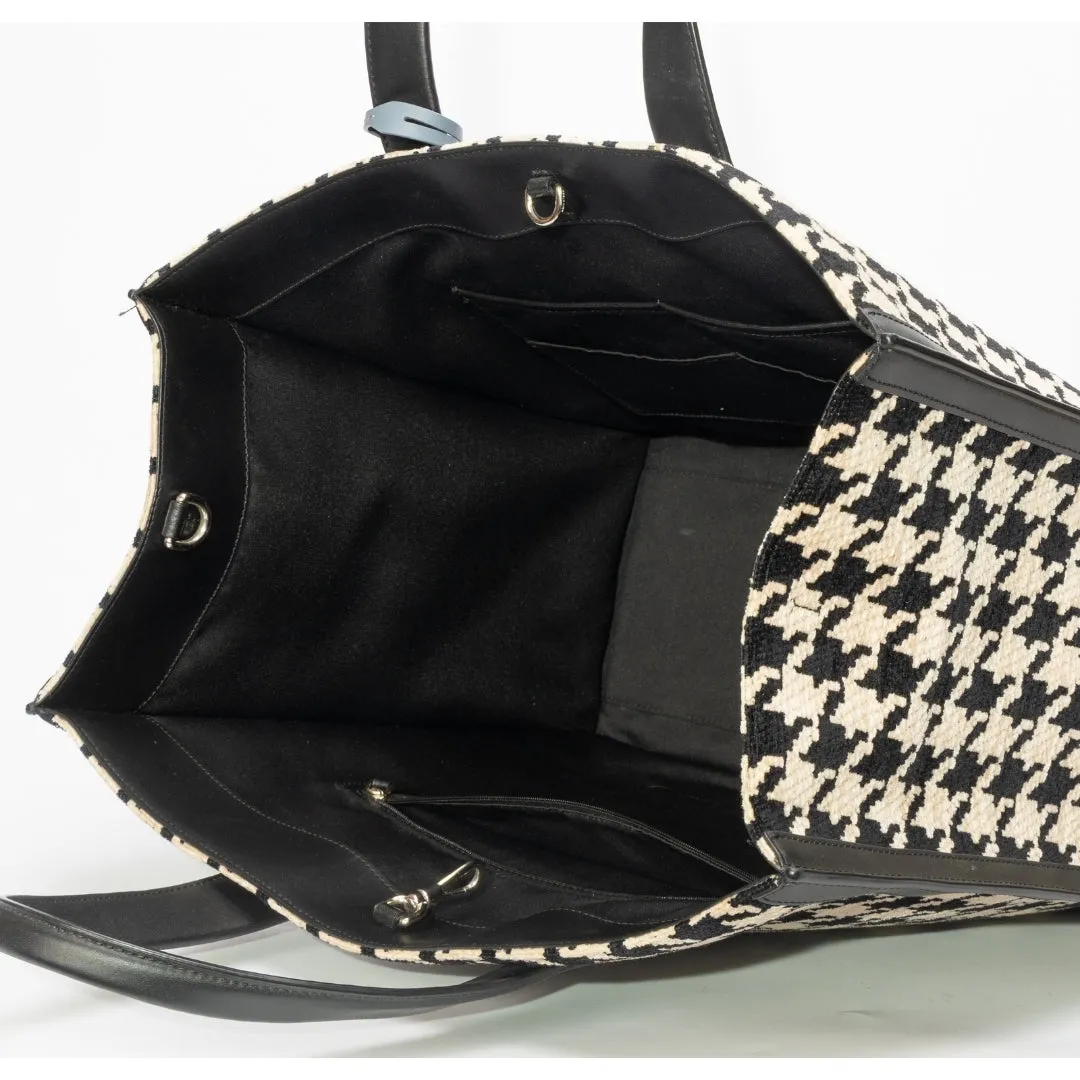 Kate Spade Black Multi Manhattan Large Tote
