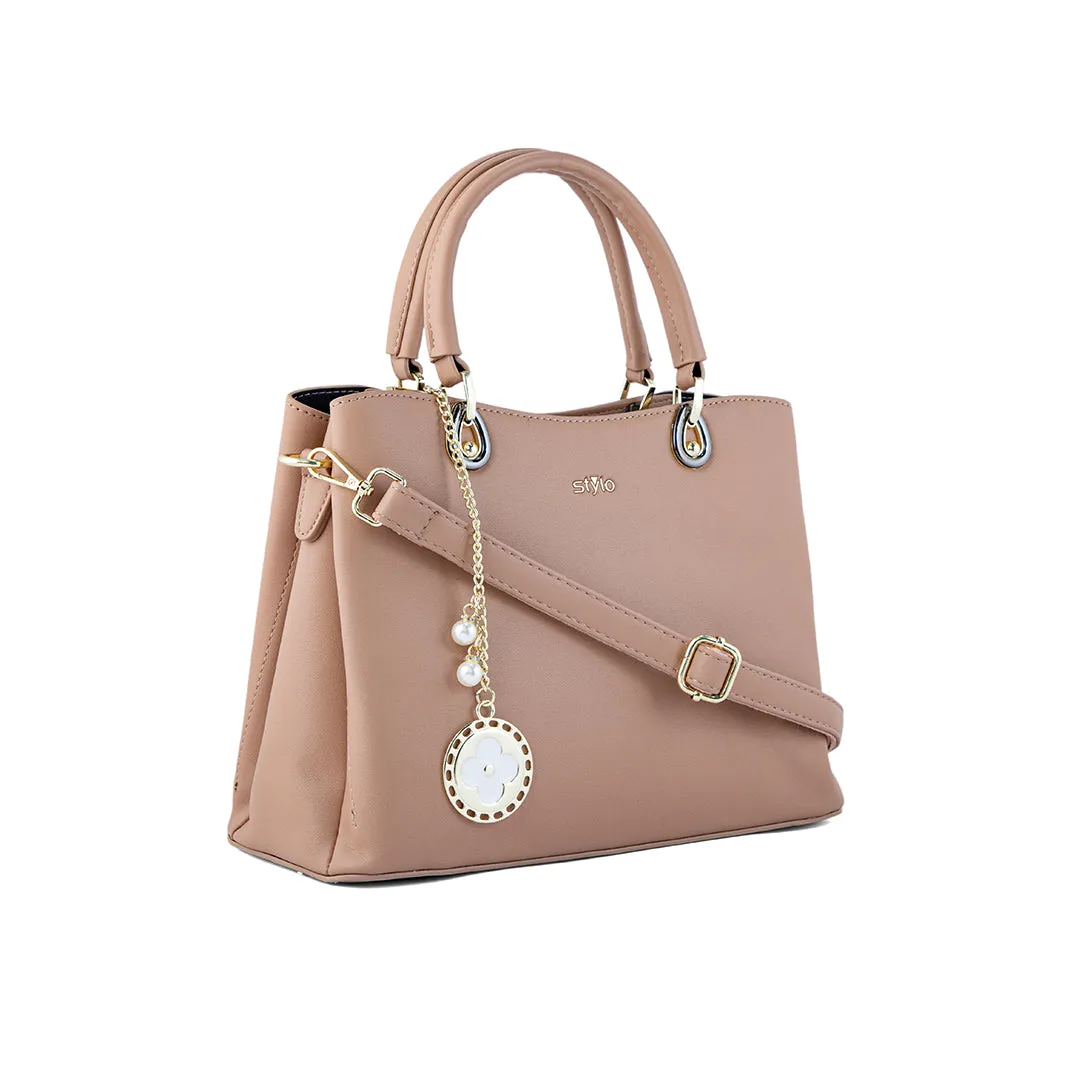 Khaki Formal Hand Bag P36285