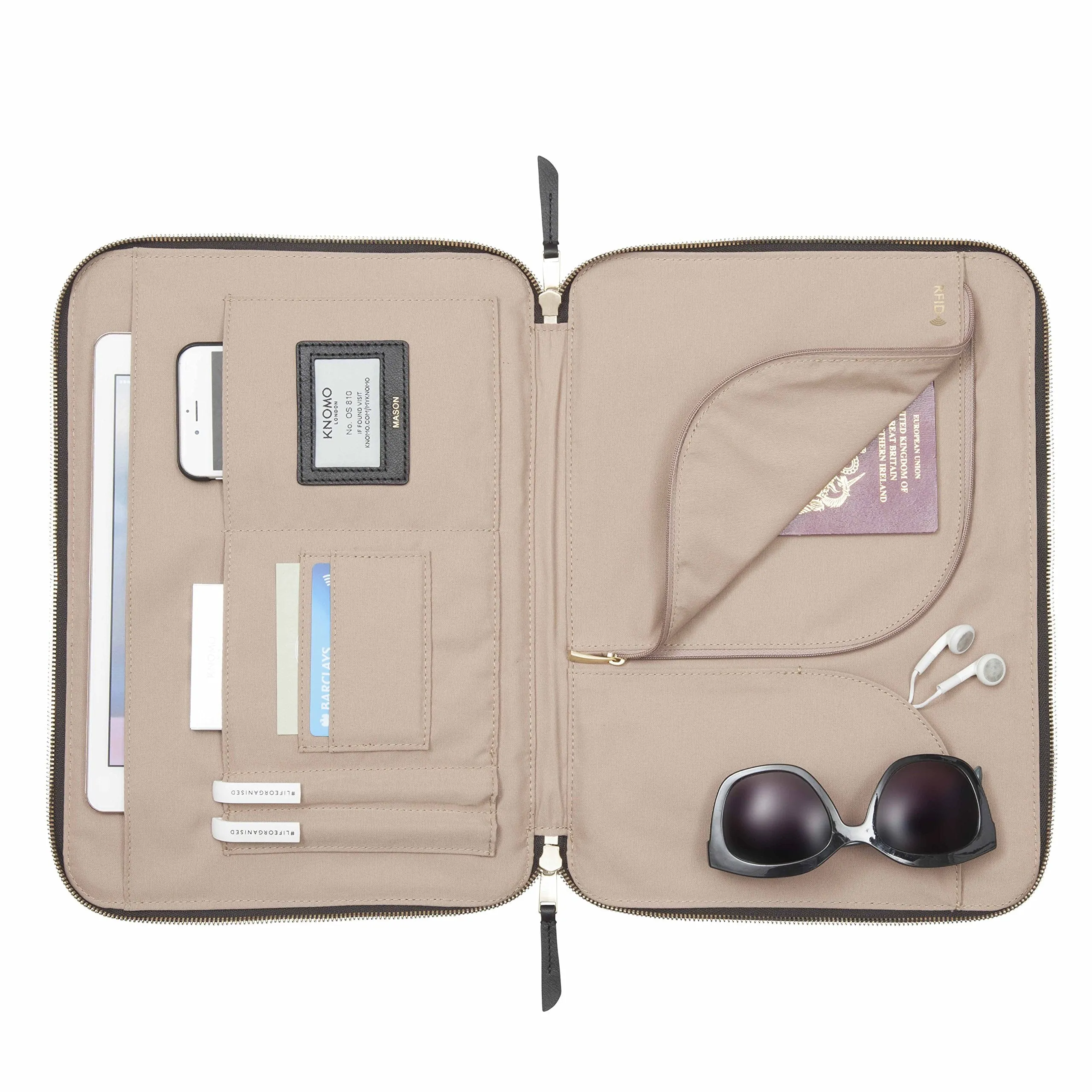 Knomo London Mason 12" Portable Organizer