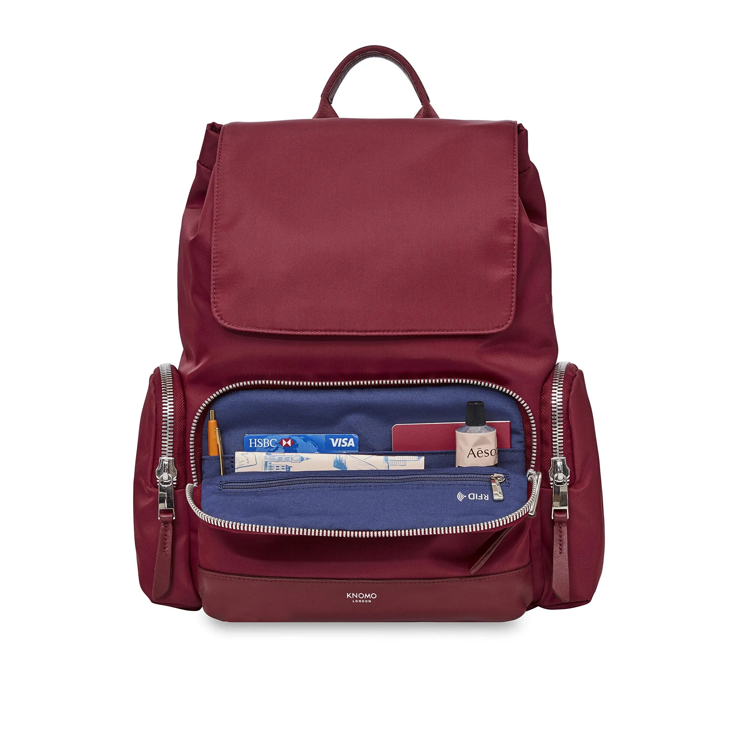 Knomo London Mayfair Cap Clifford Rucksack 13"