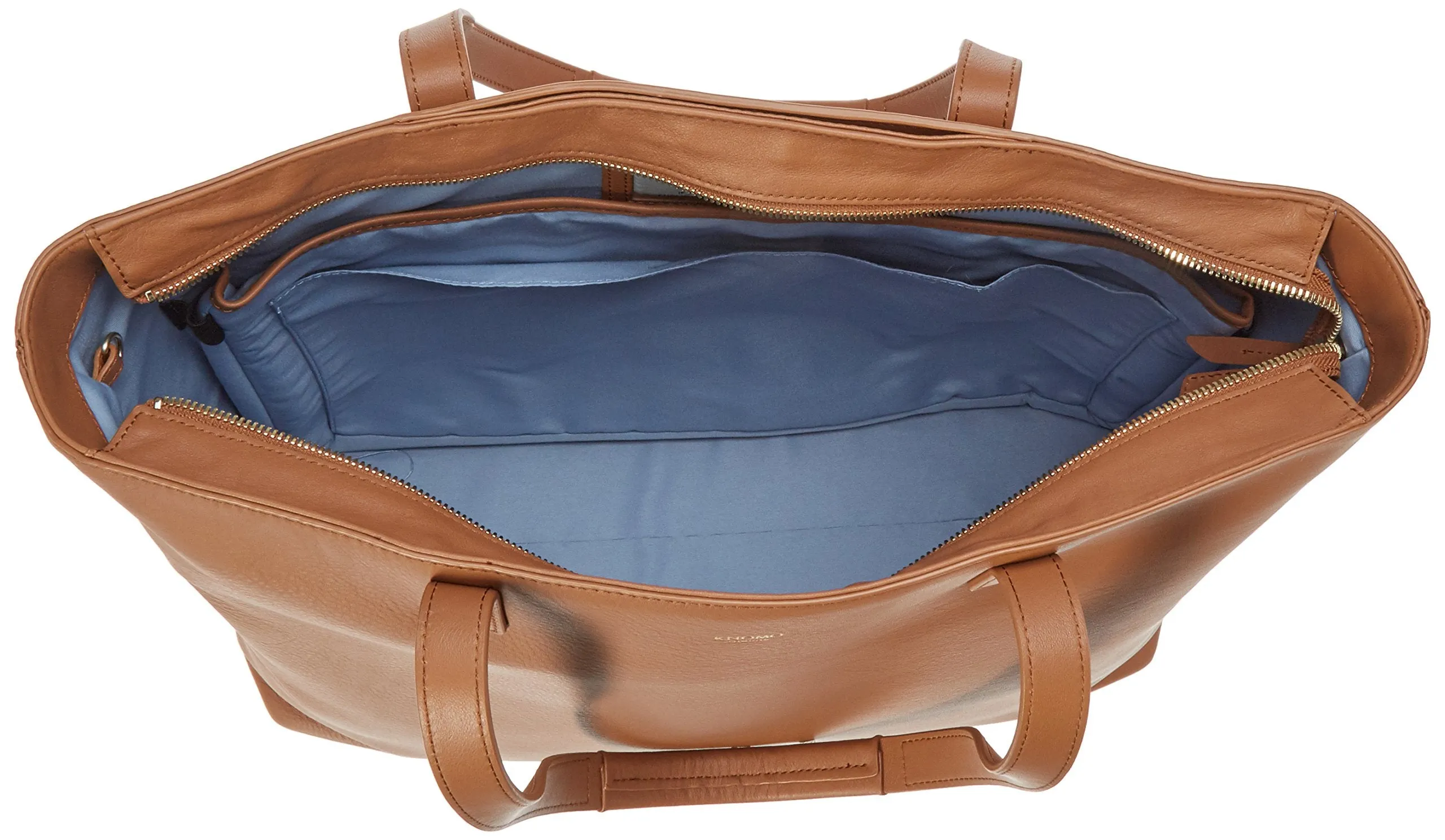 Knomo London Mayfair Luxe 15" Maddox Zip Top Tote