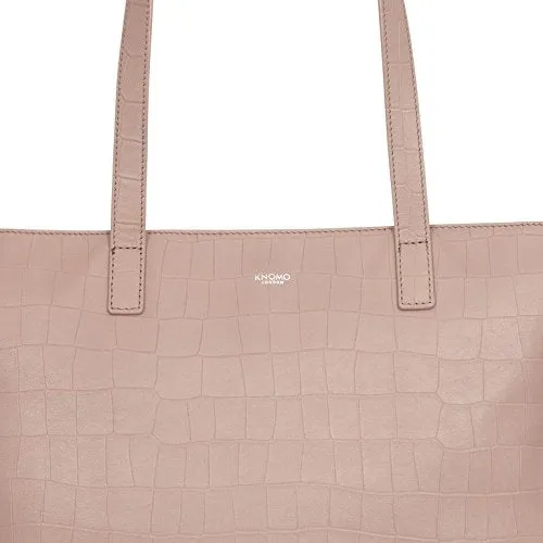 Knomo London Mayfair Luxe 15" Maddox Zip Top Tote
