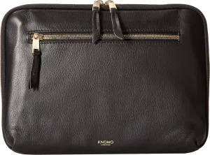 Knomo London Mayfair Luxe Knomad Leather Tech Organiser 10.5"