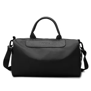 Large Capacity Polyester Fitness Duffle Bag with Wet/Dry Separation