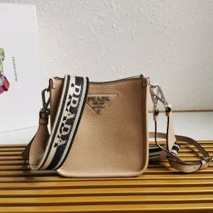Leather Mini Shoulder Bag Sand Leather Shoulder Bag for Women
