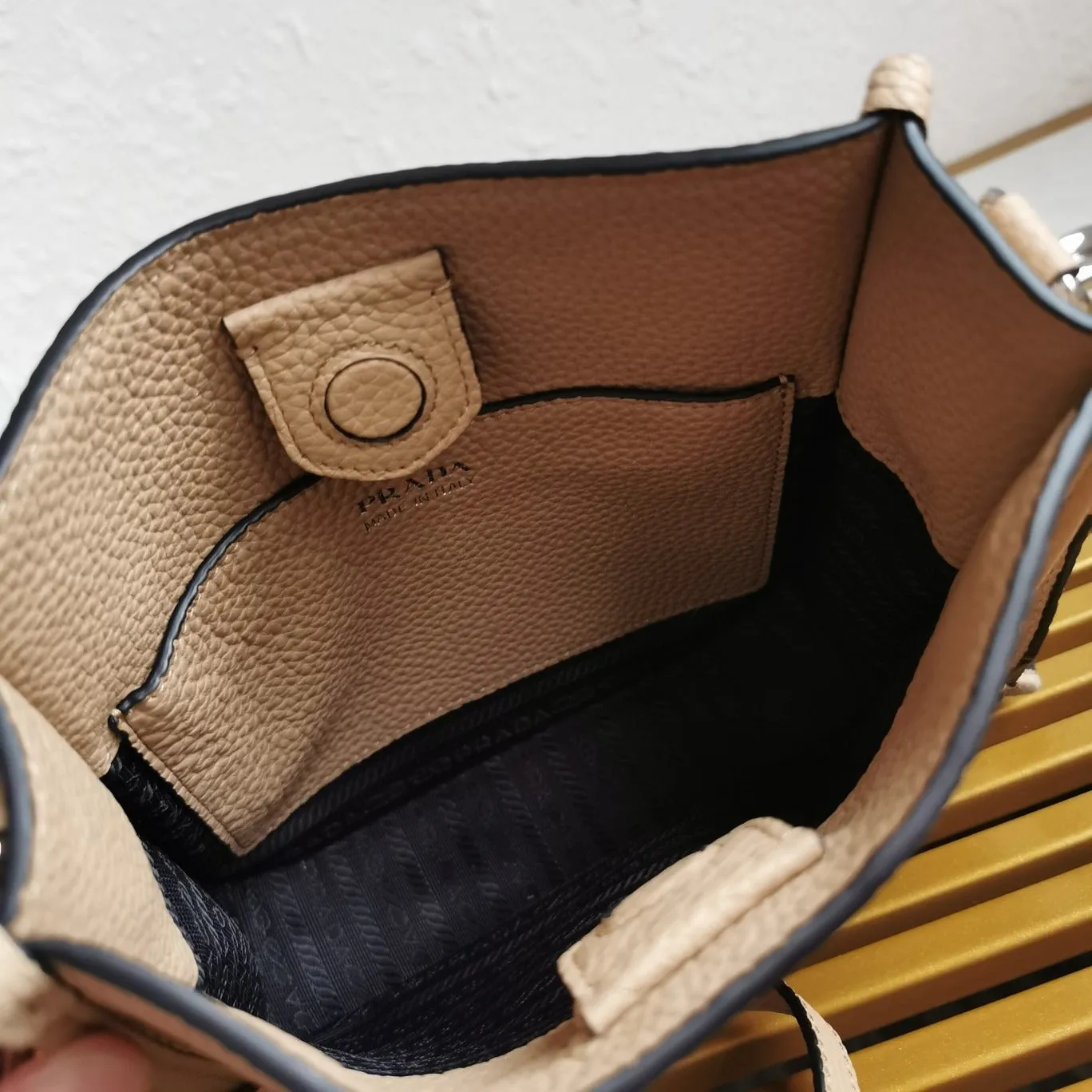 Leather Mini Shoulder Bag Sand Leather Shoulder Bag for Women