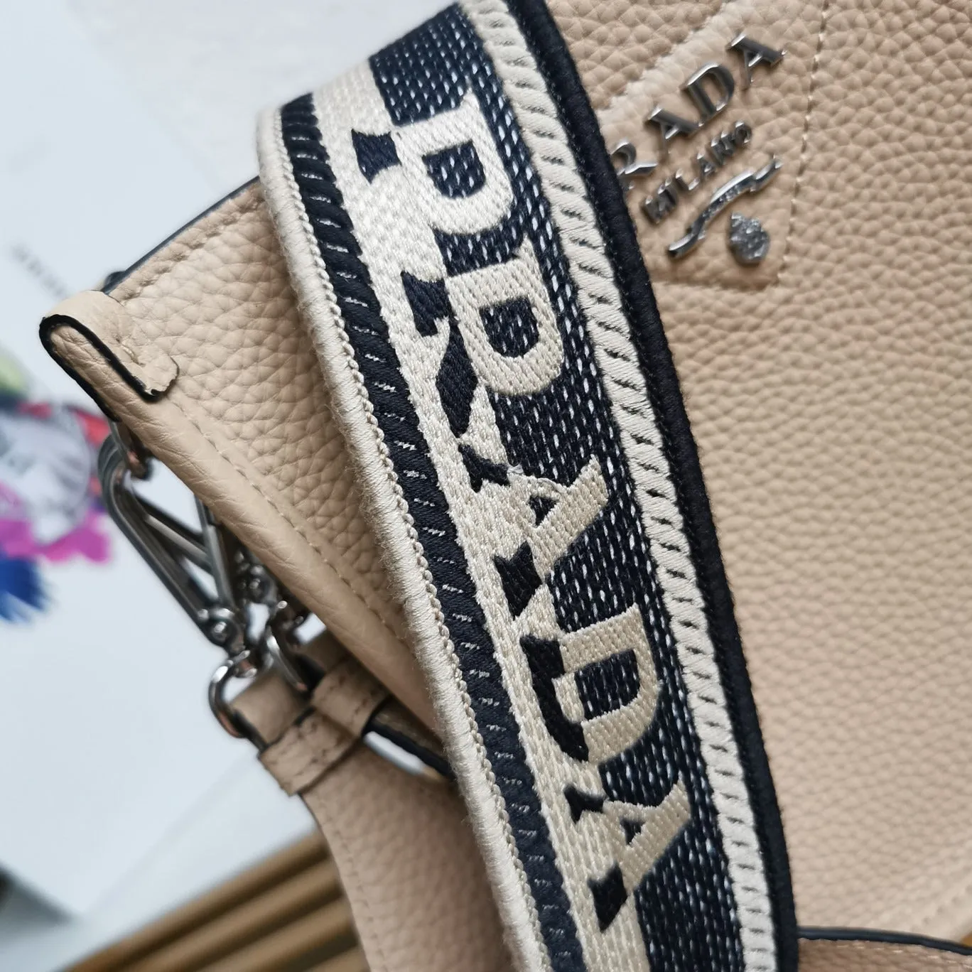Leather Mini Shoulder Bag Sand Leather Shoulder Bag for Women