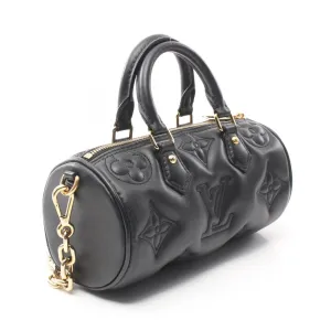 Leather Papillon Bag with Dust Bag and Shoulder Strap