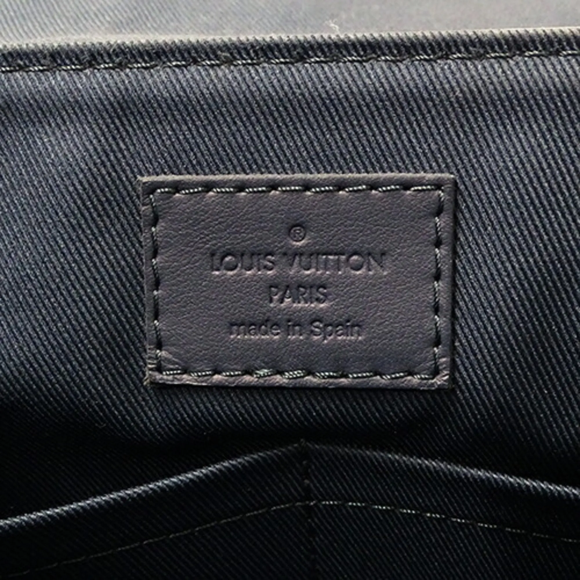 Leather Shoulder Bag with Charm and Strap