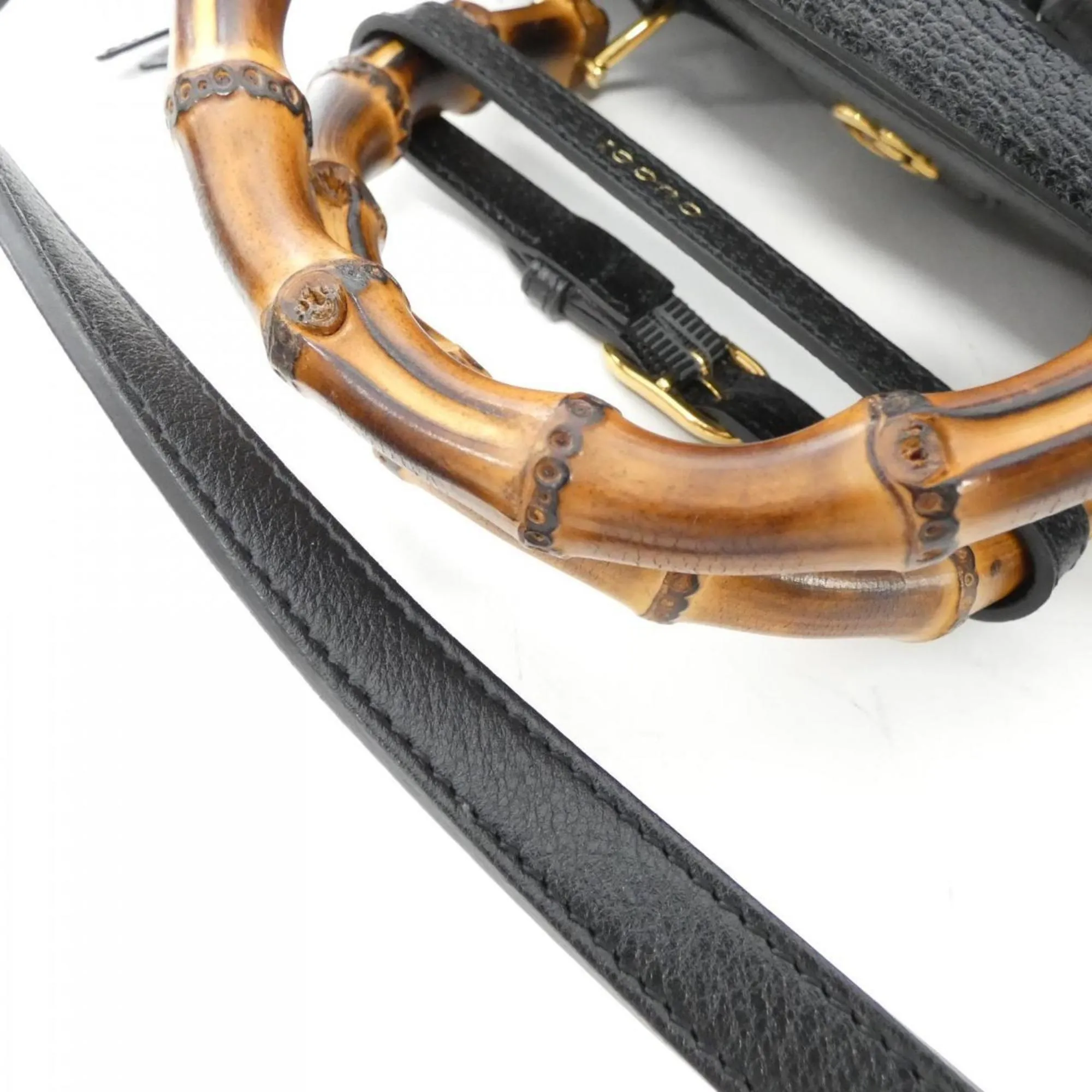 Leather Shoulder Bag with Dust Bag and Shoulder Strap