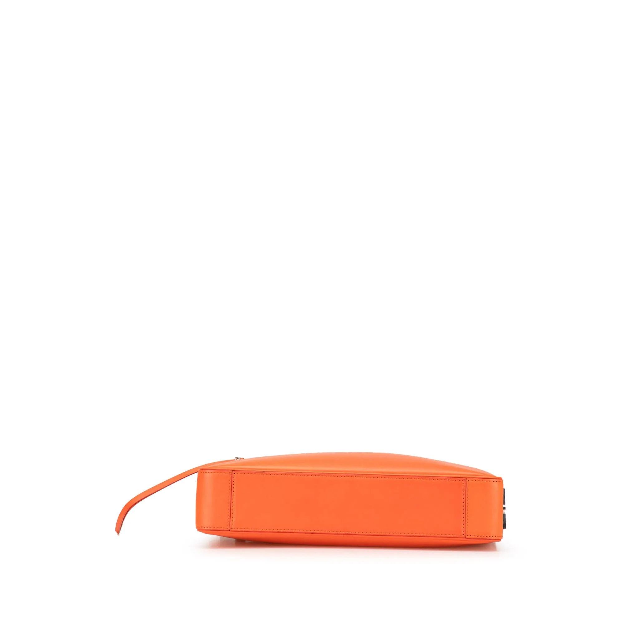 Leather Side Lock Dragonne Shoulder Bag