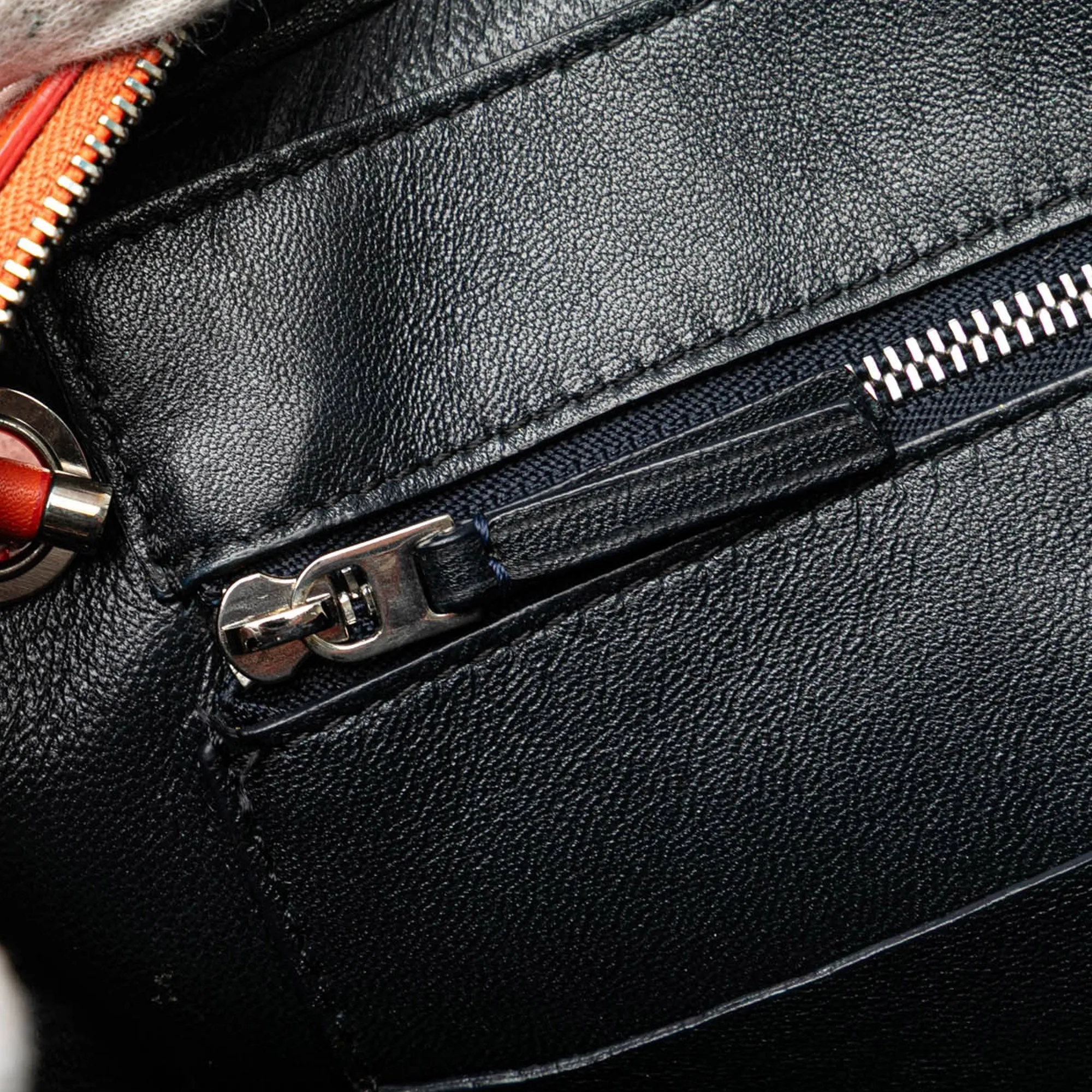 Leather Side Lock Dragonne Shoulder Bag