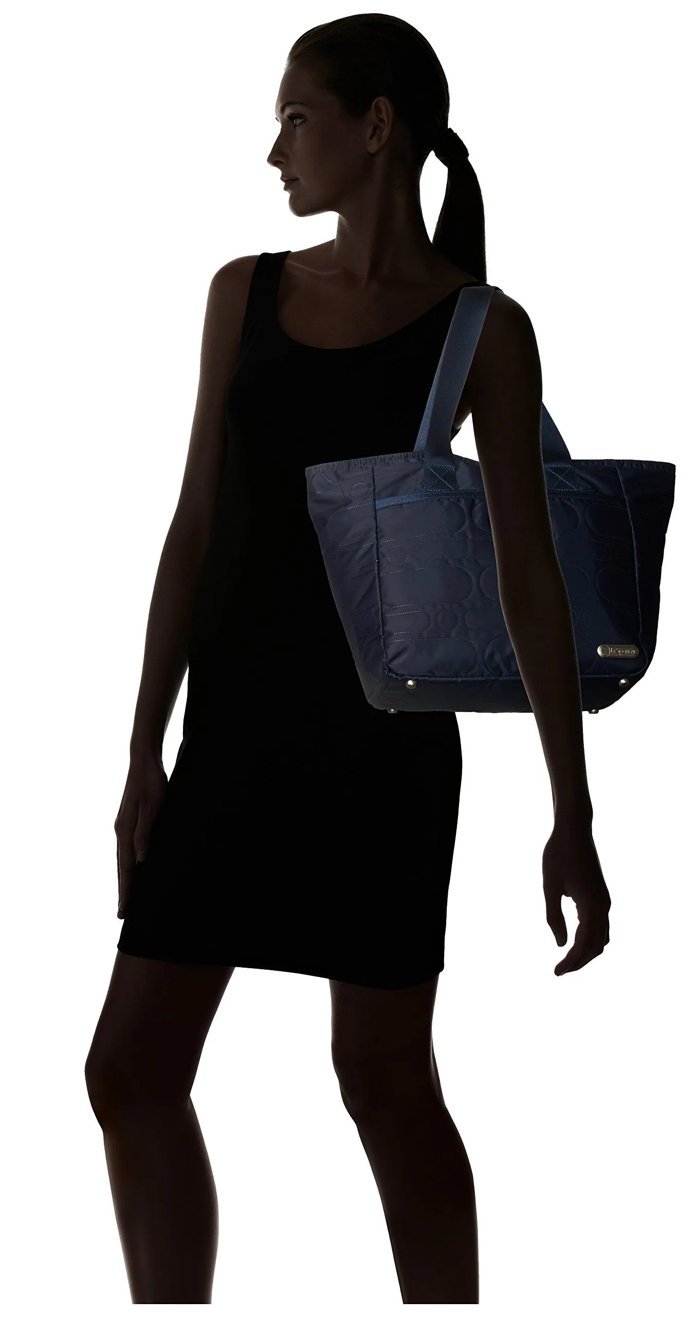 LeSportsac City Chelsea Tote Logo Quilt